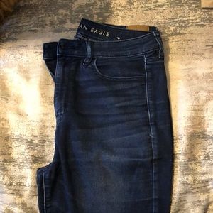 Dark wash jeans American eagle skinny jeans